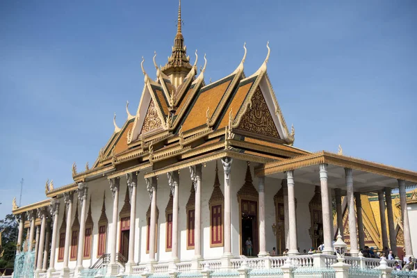 Pagoda Plata Del Palacio Real Ciudad Phnom Penh Camboya — Foto de Stock