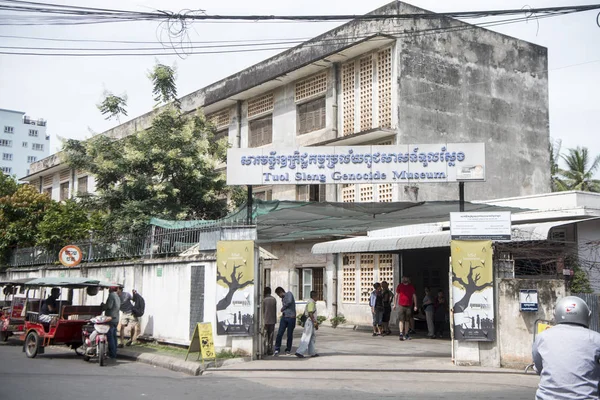 Kambodscha Phnom Penh Dezember 2017 Tuol Sleng Genocide Museum — Stockfoto