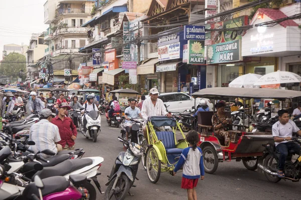 캄보디아 프놈펜 2017 도시의 근처도 일반적인 — 스톡 사진