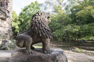 Sambor olduğunuzu Kuk kalıntıları Kamboçya Kampong Thom şehir kuzeyinde Khmer Harabeleri