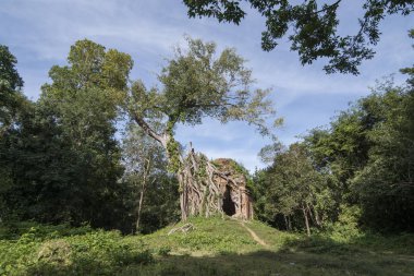 Sambor olduğunuzu Kuk kalıntıları Kamboçya Kampong Thom şehir kuzeyinde Khmer Harabeleri