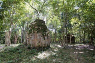 Sambor olduğunuzu Kuk kalıntıları Kamboçya Kampong Thom şehir kuzeyinde Khmer Harabeleri
