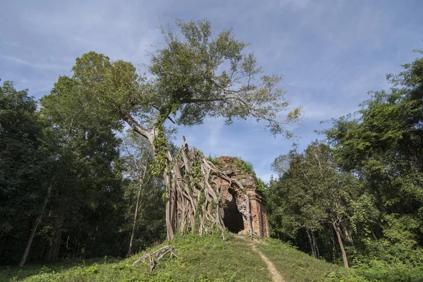 Sambor olduğunuzu Kuk kalıntıları Kamboçya Kampong Thom şehir kuzeyinde Khmer Harabeleri