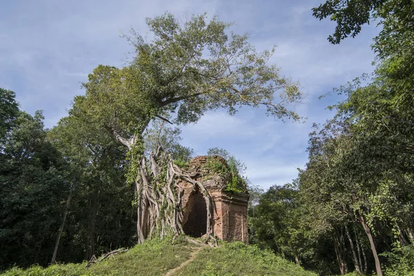 Sambor olduğunuzu Kuk kalıntıları Kamboçya Kampong Thom şehir kuzeyinde Khmer Harabeleri