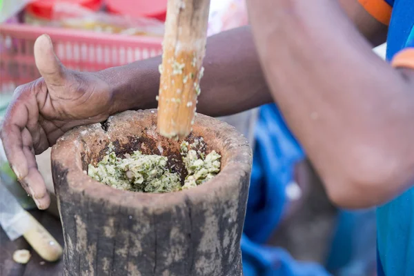 Kamboçya, Kampong Thom - Kasım, 2017: sokak gıda Market Psar Kampong thom Kamboçya Kampong Thom şehir içinde