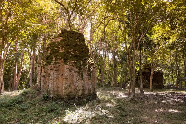 Sambor Olduğunuzu Kuk Kalıntıları Kamboçya Kampong Thom Şehir Kuzeyinde Khmer — Stok fotoğraf