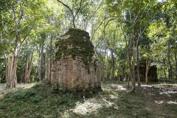 Sambor olduğunuzu Kuk kalıntıları Kamboçya Kampong Thom şehir kuzeyinde Khmer Harabeleri