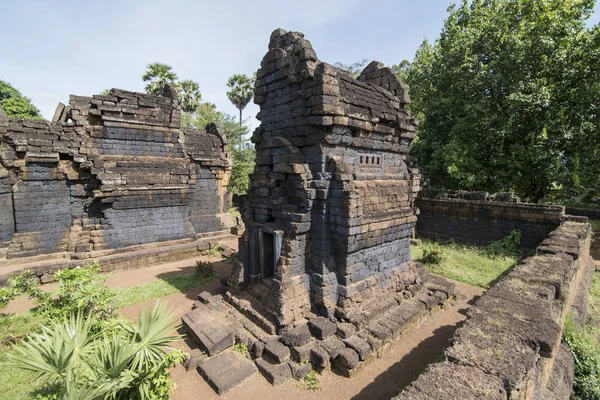 Templo Khmer Prasat Kuha Nokor Sur Ciudad Kampong Thom Camboya — Foto de Stock