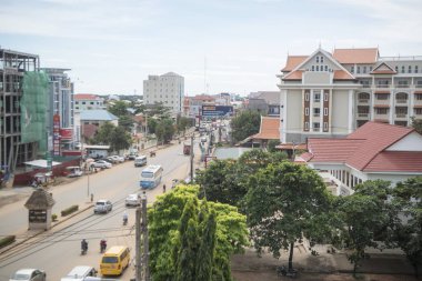 Kamboçya, Kampong Thom - Kasım, 2017: Yer: Kampong Thom, Cambodia şehir merkezinde