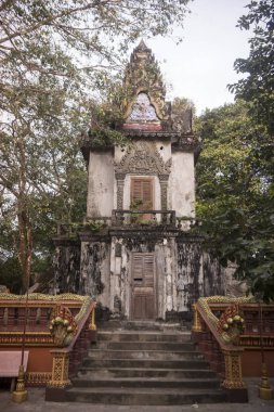 Phnom Santuk Tapınak yakınındaki Kamboçya Kampong Thom şehir