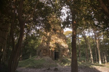 Sambor olduğunuzu Kuk kalıntıları Kamboçya Kampong Thom şehir kuzeyinde Khmer Harabeleri