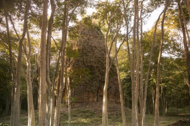 Sambor olduğunuzu Kuk kalıntıları Kamboçya Kampong Thom şehir kuzeyinde Khmer Harabeleri