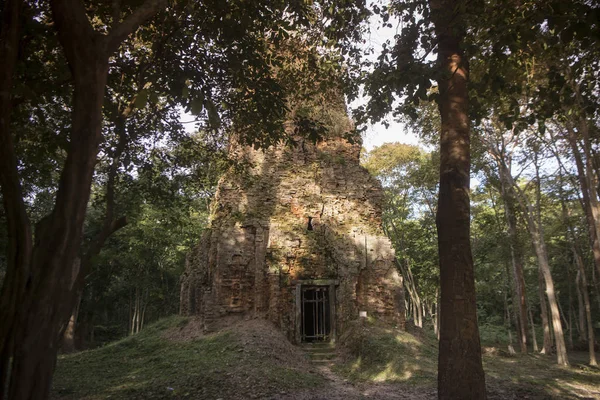 Sambor olduğunuzu Kuk kalıntıları Kamboçya Kampong Thom şehir kuzeyinde Khmer Harabeleri