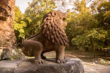 Sambor olduğunuzu Kuk kalıntıları Kamboçya Kampong Thom şehir kuzeyinde Khmer Harabeleri