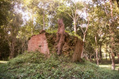 Sambor olduğunuzu Kuk kalıntıları Kamboçya Kampong Thom şehir kuzeyinde Khmer Harabeleri