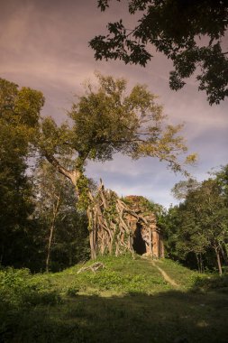 Sambor olduğunuzu Kuk kalıntıları Kamboçya Kampong Thom şehir kuzeyinde Khmer Harabeleri