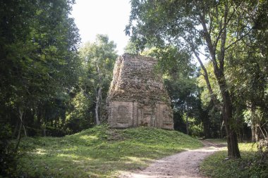 Sambor olduğunuzu Kuk kalıntıları Kamboçya Kampong Thom şehir kuzeyinde Khmer Harabeleri