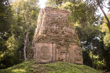 Sambor olduğunuzu Kuk kalıntıları Kamboçya Kampong Thom şehir kuzeyinde Khmer Harabeleri