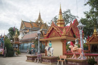 Wat Kampong Thom Temple Kamboçya Kampong Thom şehir içinde