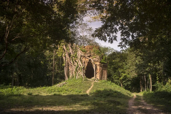 サンボー Prei クック遺跡カンボジアのコンポントム市北のクメール遺跡 — ストック写真