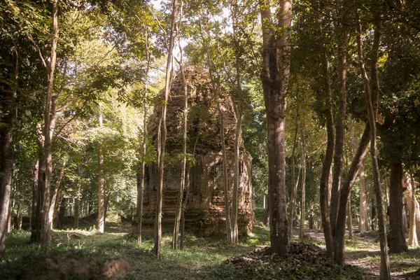 Ruinas Khmer Las Ruinas Sambor Prei Kuk Norte Ciudad Kampong — Foto de Stock