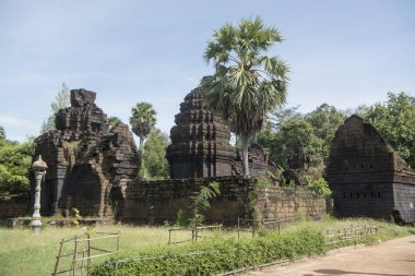 Prasat Kuha Nokor, Khmer tapınağı Kamboçya Kampong Thom şehir güneyinde