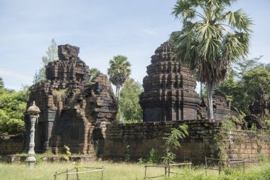 Prasat Kuha Nokor, Khmer tapınağı Kamboçya Kampong Thom şehir güneyinde