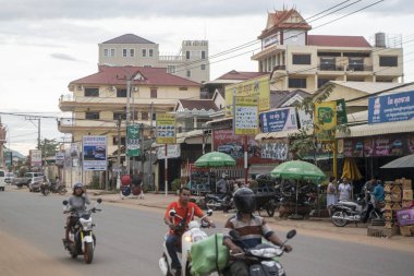 Kamboçya, Kampong Thom - Kasım, 2017: Yer: Kampong Thom, Cambodia şehir merkezinde