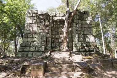 Koh Ker Srayong şehir şehir Northwaest Kamboçya Preah Vihear batısında doğusunda Khmer tapınaklar