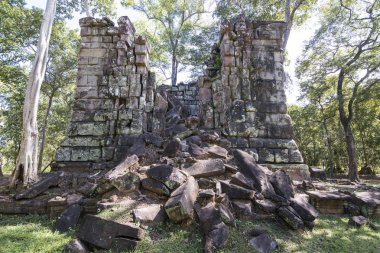 Koh Ker Srayong şehir şehir Northwaest Kamboçya Preah Vihear batısında doğusunda Khmer tapınaklar
