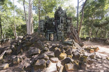 Koh Ker Srayong şehir şehir Northwaest Kamboçya Preah Vihear batısında doğusunda Khmer tapınaklar