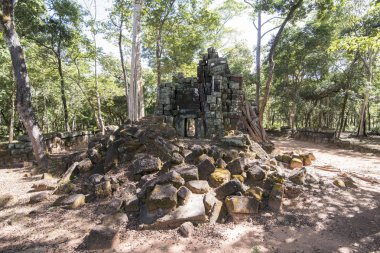 Koh Ker Srayong şehir şehir Northwaest Kamboçya Preah Vihear batısında doğusunda Khmer tapınaklar