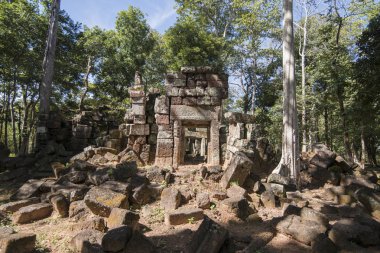 Koh Ker Srayong şehir şehir Northwaest Kamboçya Preah Vihear batısında doğusunda Khmer tapınaklar