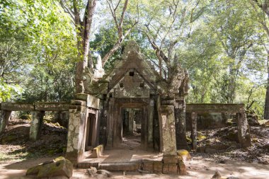 Koh Ker Srayong şehir şehir Northwaest Kamboçya Preah Vihear batısında doğusunda Khmer tapınaklar