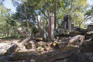 Koh Ker Srayong şehir şehir Northwaest Kamboçya Preah Vihear batısında doğusunda Khmer tapınaklar