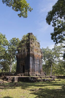 Koh Ker Srayong şehir şehir Northwaest Kamboçya Preah Vihear batısında doğusunda Khmer tapınaklar
