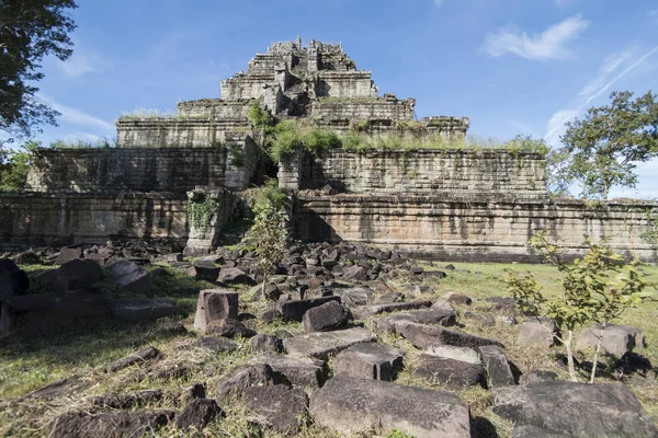 Templos Khmer Koh Ker Este Ciudad Srayong Oeste Ciudad Preah — Foto de Stock