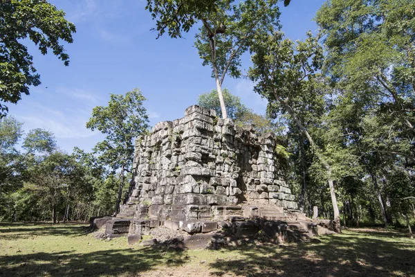 Khmer Templos Koh Ker Leste Cidade Srayong Oeste Cidade Preah — Fotografia de Stock