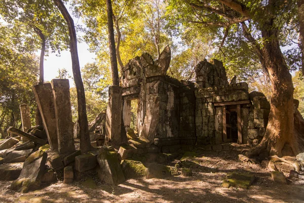 Templos Khmer Koh Ker Este Ciudad Srayong Oeste Ciudad Preah —  Fotos de Stock