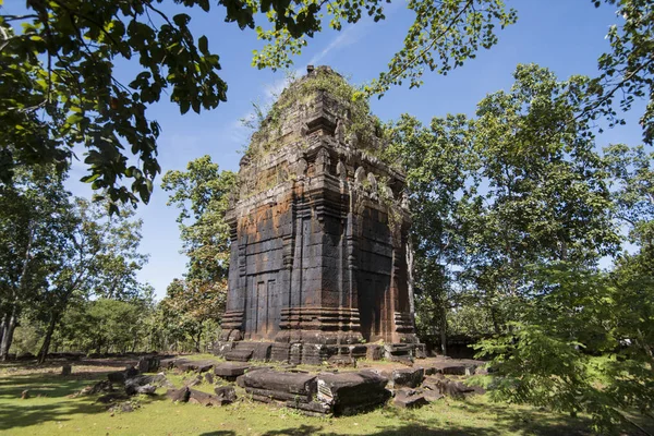 Templos Khmer Koh Ker Este Ciudad Srayong Oeste Ciudad Preah — Foto de Stock