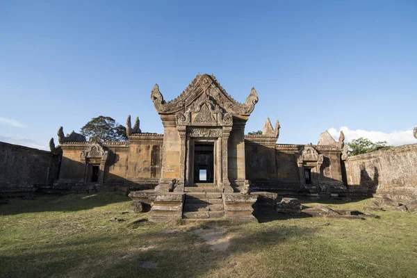 Srayong の町の東 Prsat プレアヴィヒアのクメール寺院のカンボジア Sra 2017 — ストック写真
