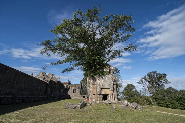 Prsat プレアヴィヒア Sra 北西カンボジアのプレアヴィヒア州の町の北のクメール寺院 — ストック写真