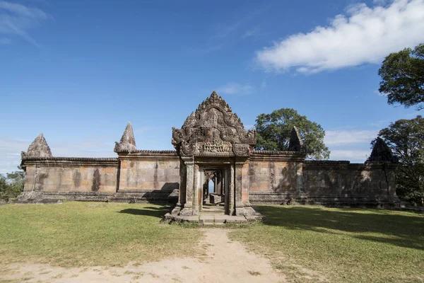 Cambodia Sra November 2017 Reruntuhan Kuil Khmer Prsat Preah Vihear — Stok Foto