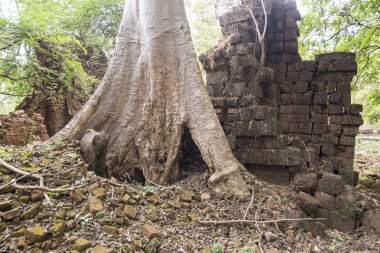 Prasat Neak Buos, Khmer tapınak şehrin Northwaest Kamboçya Preah Vihear kuzeyinde Sra Em kasabanın doğusunda