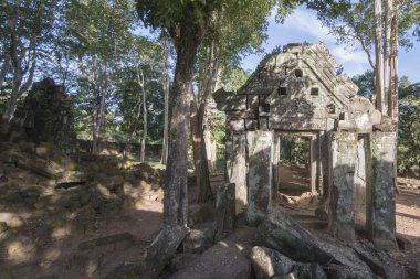 Koh Ker Srayong şehir şehir Northwaest Kamboçya Preah Vihear batısında doğusunda Khmer tapınaklar