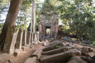 Koh Ker Srayong şehir şehir Northwaest Kamboçya Preah Vihear batısında doğusunda Khmer tapınaklar
