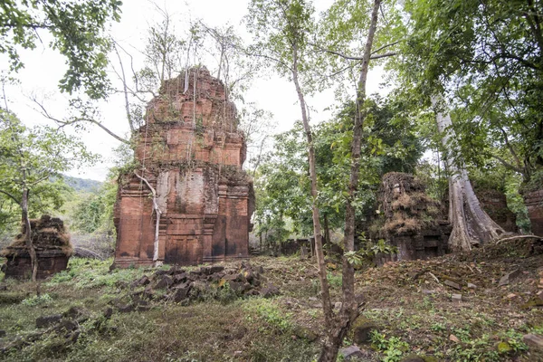 Templo Khmer Prasat Neak Buos Este Ciudad Sra Norte Ciudad — Foto de Stock