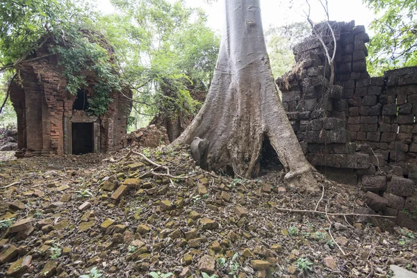 Templo Khmer Prasat Neak Buos Este Ciudad Sra Norte Ciudad —  Fotos de Stock