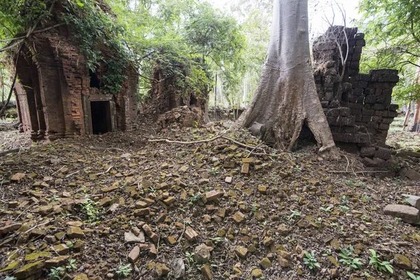 Khmer Tempel Von Prasat Neak Buos Östlich Der Stadt Sra — Stockfoto