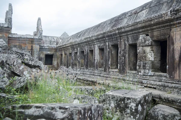 Cambodia Sra Noviembre 2017 Detalles Los Templos Khmer Ruinas Koh — Foto de Stock